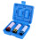 Alloy Wheel Nut Thin Wall DEEP Impact Socket Set 1/2 inch drive 17mm 19mm 21mm 26-5 9