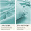 King Size Aqua Blue Comforter Set Ultra Soft Boho 3-Pc 3