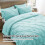 King Size Aqua Blue Comforter Set Ultra Soft Boho 3-Pc 4