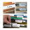 150 Pieces Hanging File Folder Labels with 150 Inserts, 2 Inch for Hanging File Folder Labels Hanging File Labels B 6
