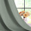 Window Curtain Panels Greyish Green Thermal Insulated 5