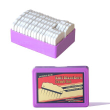Kit de 40 Alfileres de Bloqueo de Punto, Peines Bloqueadores de Punto para Tapetes de Bloqueo de Punto de Crochet, Alfileres de Bloqueo de Punto