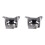 2X BV616F012DC Car Engine Mount Anti Shake Bracket for  Escape Focus Ecoboost  2010-2017 1