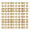 M3 x 3mm Female Thread Brass Knurled Threaded Insert Embedment Nuts 400PCS 2