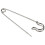 100 PCS 4 Inch Large Metal Safety Pin 2