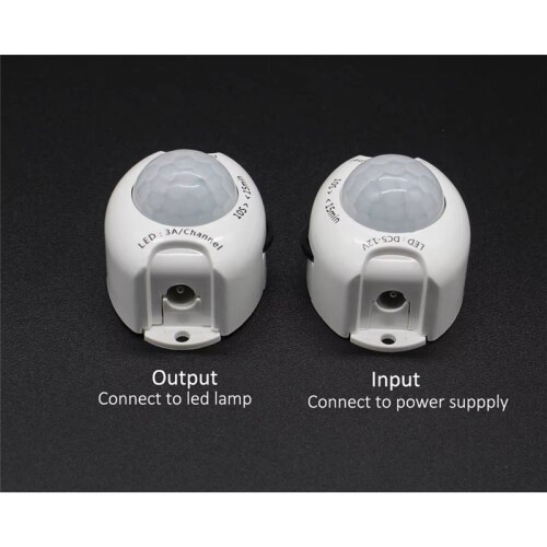 Motion Sensor Light  5V 12V  Movement Detector Timer Automatic   OFF LED Strip Light PIR Motion Sensor B 1