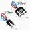 Alicate de pesca de metal com 3 garras 5