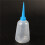 3X, Bottiglia 250Ml Trasparente Bianca Blu Plastica Liquid Glue Applicatore 2