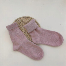 (Pink) Solid rabbit hair woman socks winter thick warmer long socks japanese kawaii cute thermal cashmere christmas sock new year gifts