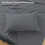 Cooling Queen Bamboo Rayon Sheet Set Chocolate Brown 16" 5