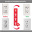 and Receptacle Spacer Outlet Spacers for Electrical Box, 100Pcs Electrical Outlet Spacers Shims Socket 7