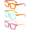 Oprah Style Reading Glasses for Women Square Blue Light 2