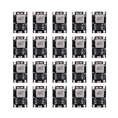 60 Stuks  - Buck Converter Board 5V-30V Naar 3.3V Regulator PCB Board Voeding Step-Down Module 1