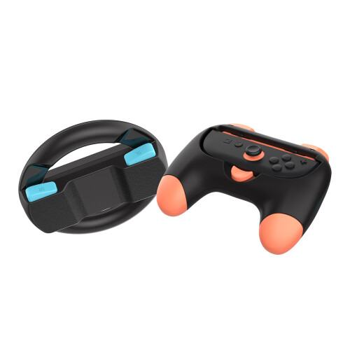 Mânere rotunde pentru volanul de curse Nintendo Switch2Joy-Con 1