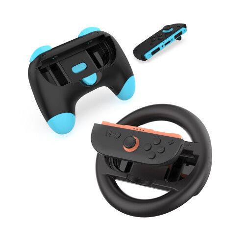 Mânere rotunde pentru volanul de curse Nintendo Switch2Joy-Con 2