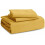 Mustard Yellow Queen Duvet Cover Set 3 pcs Prewashed Soft 5