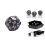 RPG terning tredivesidet D30 sort 1