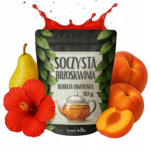 Frugtte Saftig Fersken Pære Æble Hibiscus Infusion 50 g