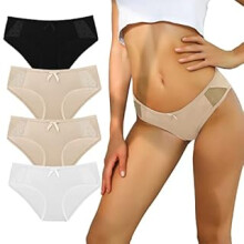 GIRLPAL SØMLØSE TRUSSER I 4 FARVER, 3-PAK, XL