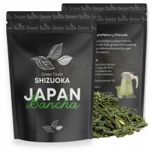 Japansk grøn te Bancha Shizuoka Japan 100 g - sen høst