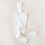 Children's Solid Leggings with Suspenders White 0-1 Years 2