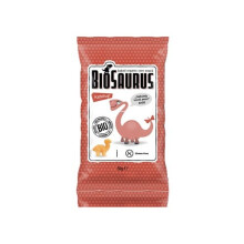 BIOSAURUS Chrupki kukurydziane Dinozaury o smaku ketchupowym BIO 50 g