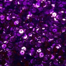 Knuste sekskantede pailletter, 6 mm, 100 gram