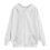 Moletom feminino raglan liso com zíper e bolsos. 4