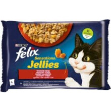 FELIX SENSATION JELLIES LANDSMAGE 4*85g