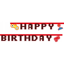 Banner Garland -pelikonsolipeli, syntymäpäivä, 2 kk