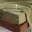 Twin Comforter Set Floral Olive Green 5-Piece Bedding 5