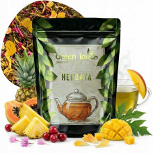 Grøn te Paradisfugl 50 g Blad Mango Papaya Ananas Green Touch