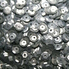 Knuste sekskantede pailletter, 6 mm, 100 gram