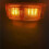 6X Front Grill Light LED  Lamp for     Truck Lorry Front Double Burner Indicator Lights A 4