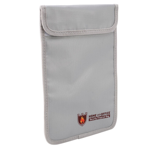 Document Case Cash Box Security Waterproof Fireproof Bag New 2