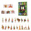 (Style I)Grinch Weihnachten Countdown Box mit Baumbehang für Weihnachtsgeschenke Feier 9
