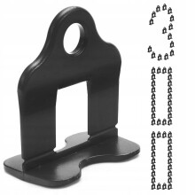 SIMPLEFIX system til nivellering af fliser 300 klips sorte fuge 1mm