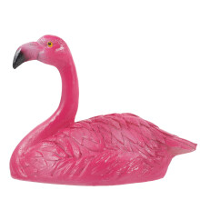 1Ea Kleine Resin Flamingo Decor Tabletop Aquarium En Vis Tank