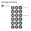 1000Pcs 3D Scanner Markers 12mm for 3D Scanner, 3D Tracking Dots Reference Point Markers, Diffuse Reflection Markers 4
