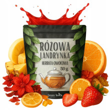 Frugtte lyserød bolche banan papaya tropisk med granatæble 50 g