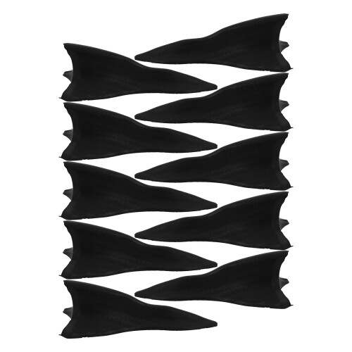 10St Decoratieve Shark Fin Voor Auto Dak En