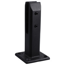 1Glass Railing Clip Zwart Rvs Voor Trap En Montage