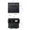2X Professionell Akustisk Gitarr Preamp EQ Tuner Pickup Gitarr Pickups Preamp Tuner Piezo Pickup Equalizer Gitarrtillbehör 7