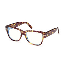 Tom Ford FT5878-B 055 Blue-Light Block Women New Eyeglasses