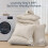 Beige Tan Full Comforter Set 7-Piece All-Season 4