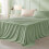 King Size Sage Green Comforter Set 7-Piece 6