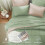King Size Sage Green Comforter Set 7-Piece 4