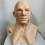 Latexmasker voor knappe kale man 2