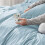 King Size Duvet Cover Set Soft Double Brushed Zipper 3pcs 3