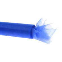 Koristeorganza 36cm * 10y, sininen, 1 kpl.